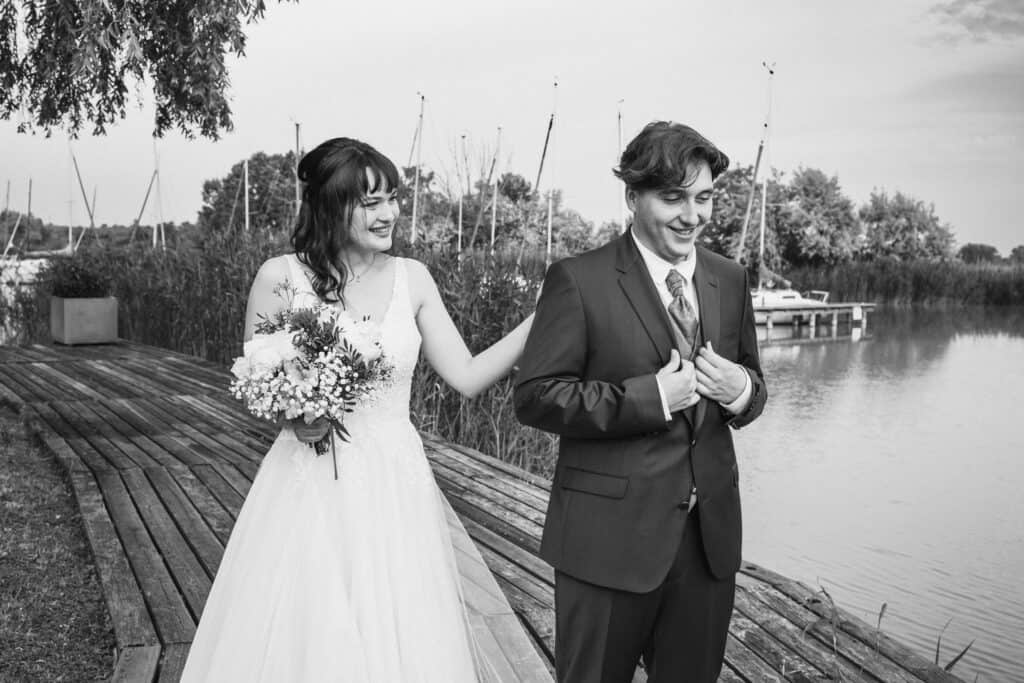Hochzeitslocation in Weiden am See - First Look