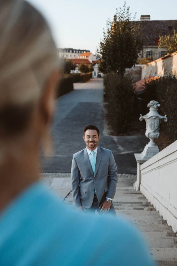 Paarshooting in Wien beim Schloss Belvedere