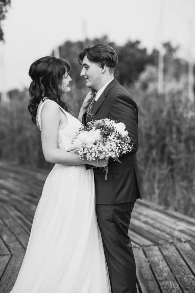 Hochzeitslocation in Weiden am See - First Look