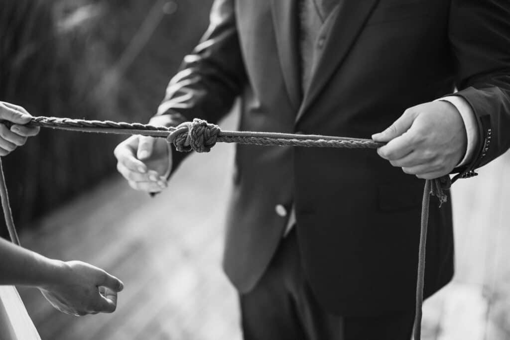 Freie Trauung in Weiden am See - Handfasting