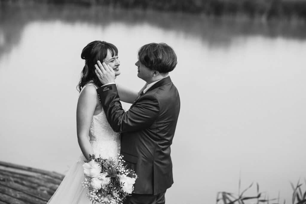 Freie Trauung in Weiden am See - Brautpaarshooting