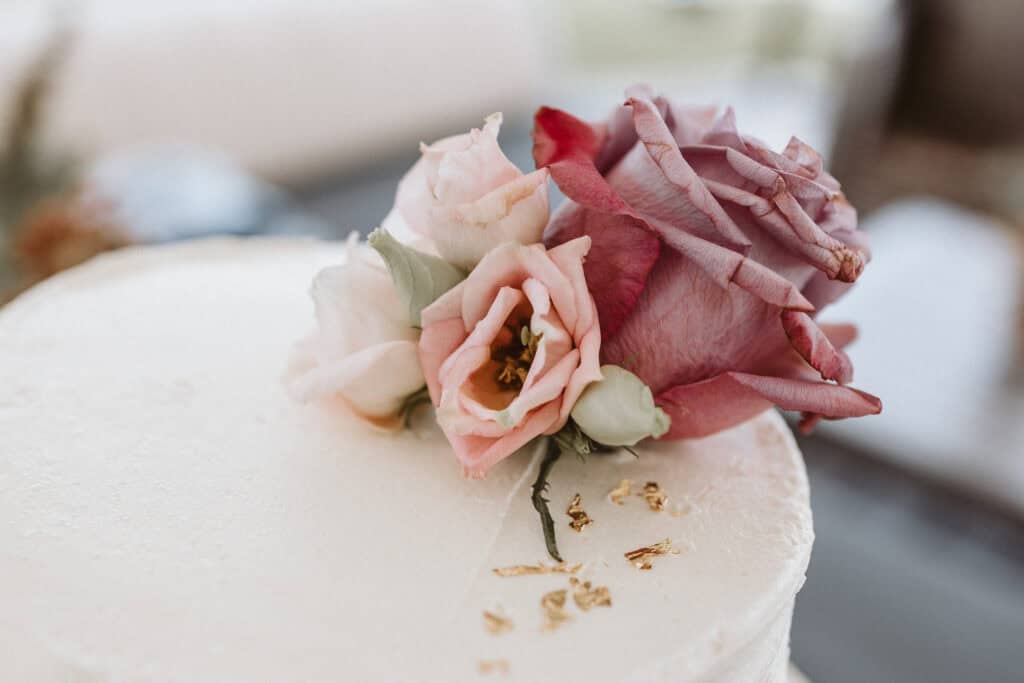 Hochzeitslocation in Weiden am See - Hochzeitstorte