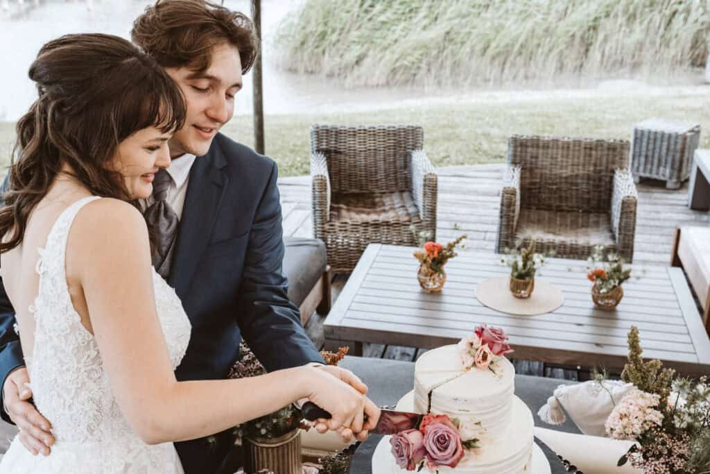 Hochzeitslocation in Weiden am See - Hochzeitstorte