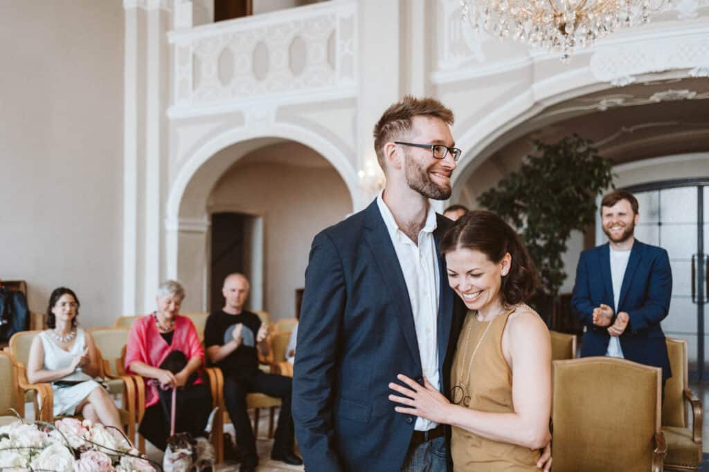 Hochzeitsreportage in Steyr in Schloss Lamberg