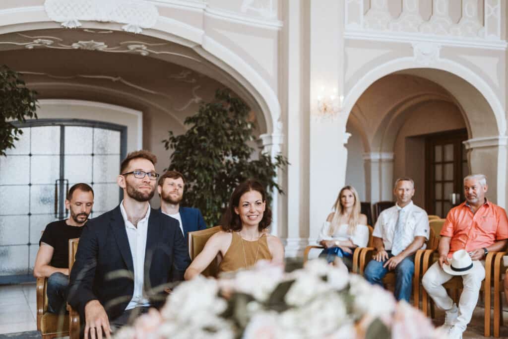 Hochzeitsreportage in Steyr in Schloss Lamberg
