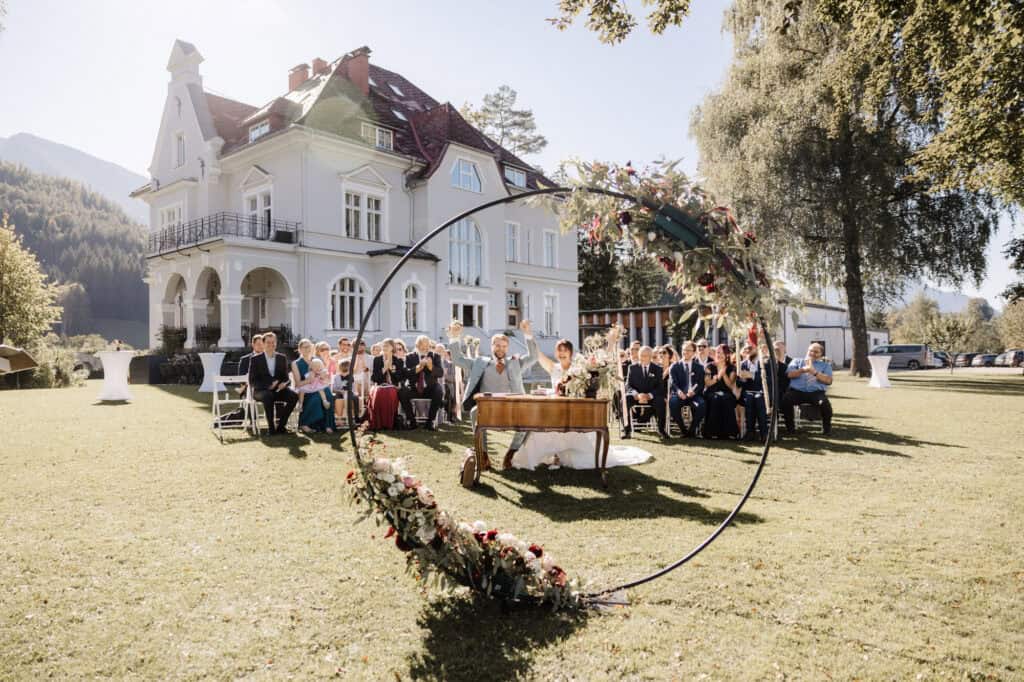 Freie Trauung in der Villa Bergzauber