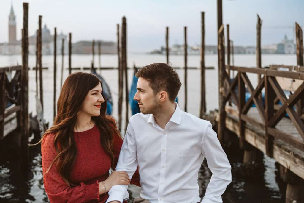 Hochzeitsfotos in Venedig