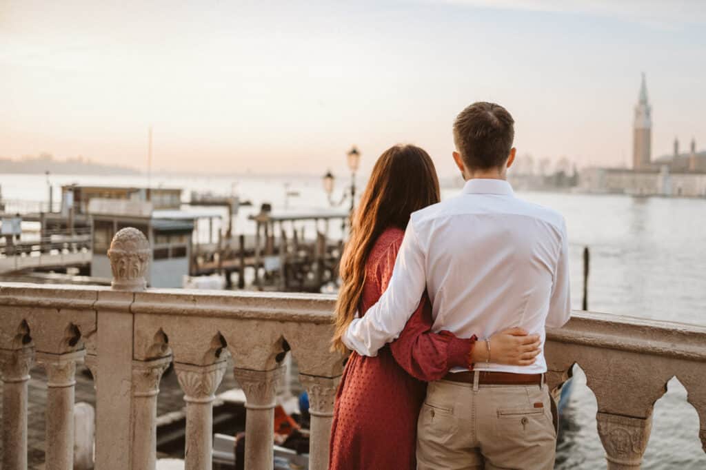 Hochzeitsfotos in Venedig