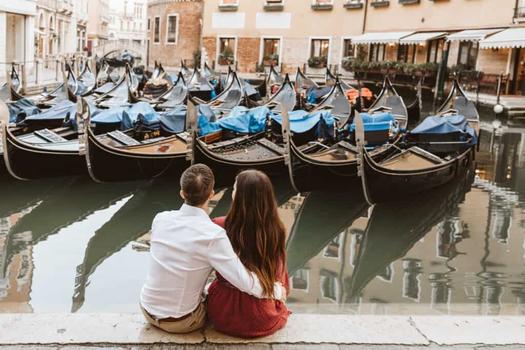 Paarshooting in Venedig