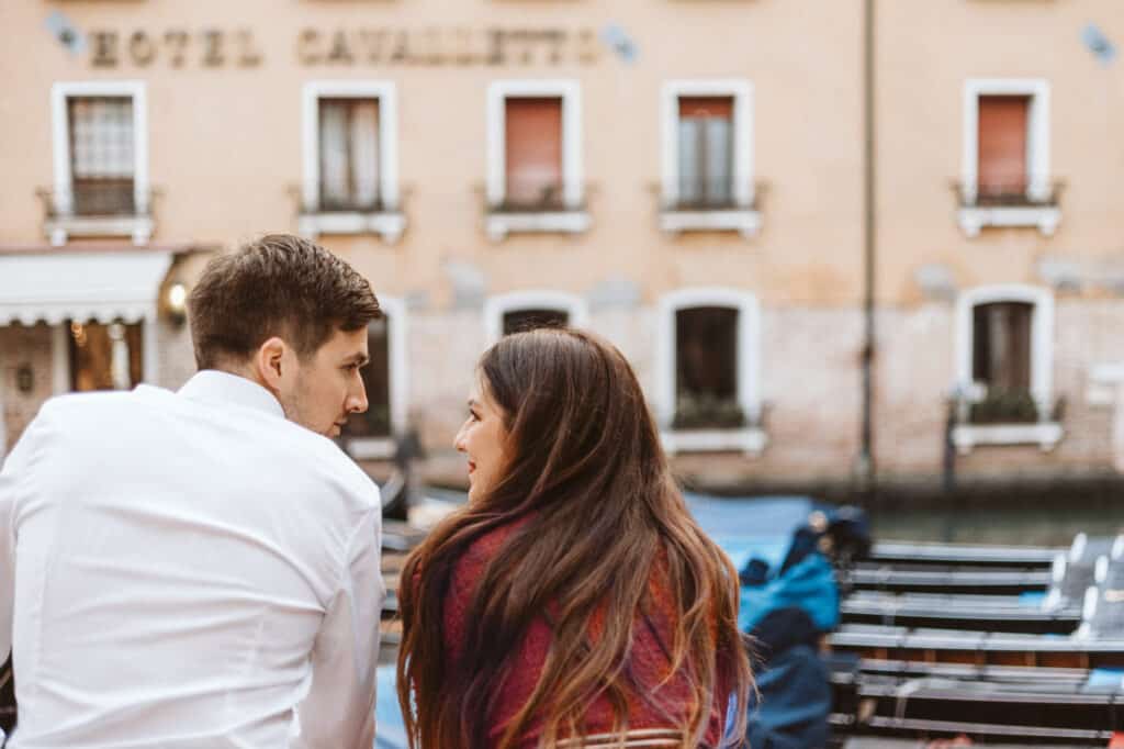 Paarshooting in Venedig